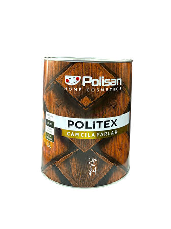 Polisan Politex Cam Cila Parlak Şeffaf Vernik 2,5 lt