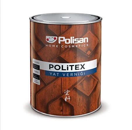 Polisan Politex Yat Verniği Yat Vernik 0,75Lt Parlak Şeffaf