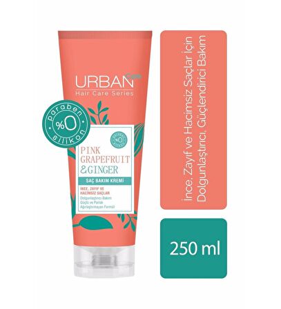 Urban Care Pink Grapefruit & Ginger Saç Bakım Şampuanı ve Saç Bakım Kremi  2'li Set