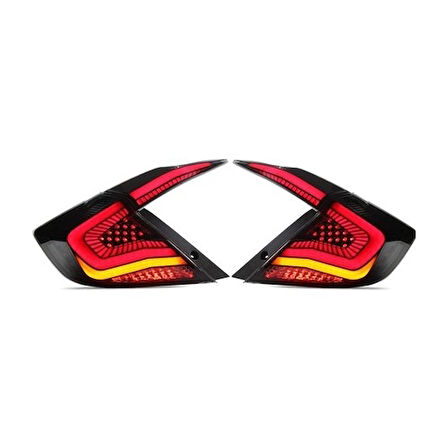 ÇMK Honda Civic Fc5 2016-2019 Omurga LED Stop Smoke