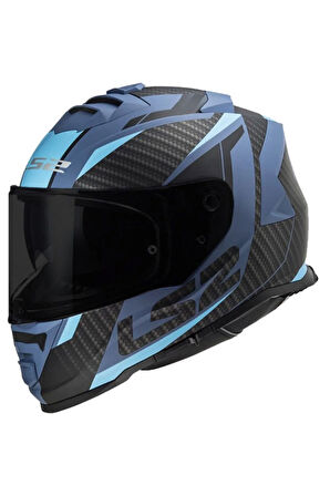 Storm 2 Racer Mat Mavi Kask2 Cam