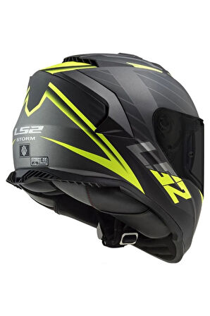 Unisex Sarı Storm 2 Nerve Mat Kask