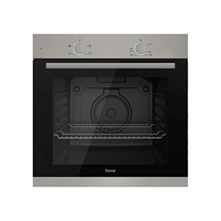 Ferre Elektrikli Siyah Cam Ankastre Set - XE61MDV / MS261 / D063