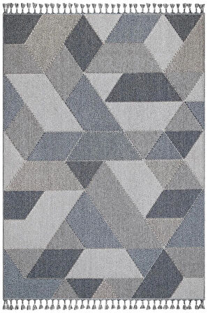 Home Oslo 19477 Hav Vermez Gri Modern Desen Salon Çocuk Odası Mutfak Halısı