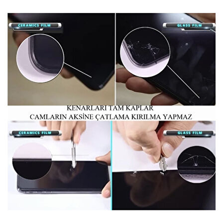 Apple iPhone 6s Ekran Koruyucu Seramik Nano Cam Esnek Tam Full Kaplayan Kırılmaz Beyaz