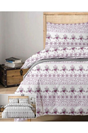 Moniva Home Tek Kişilik Pamuklu Nevresim Takımı 160x200 Cm