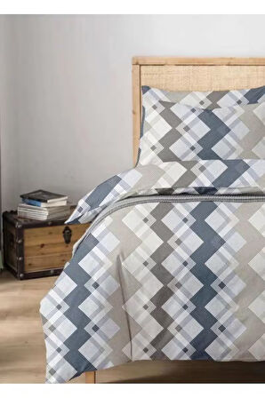 Moniva Home Battal Boy Çift Kişilik Pamuklu Nevresim Takımı 200x225 Cm