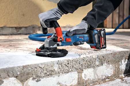 Bosch GBR 18V-15 S 125 mm 1x4.0Ah Procore Tek Akülü Taşlama