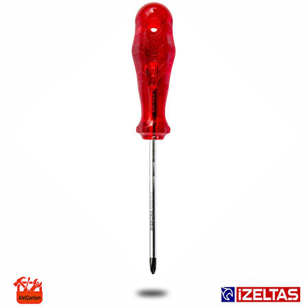 İzeltaş Yıldız Tornavida Kraft 6mm x 100mm Genel Kullanım