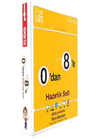 Tonguç 0'dan 8'e Sayısal Sözel Konu Anlatımlı Soru Bankası Seti