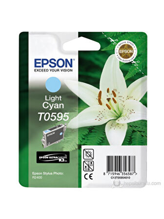 Epson T0595 Açık Kırmızı Orijinal Kartuş