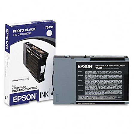 Epson Ultra Chrome Photo Black 110Ml C13T543100