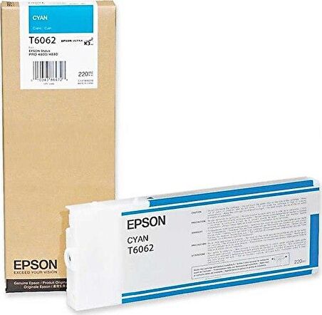 Epson T6062 C13T606200 Mavi Kartuş