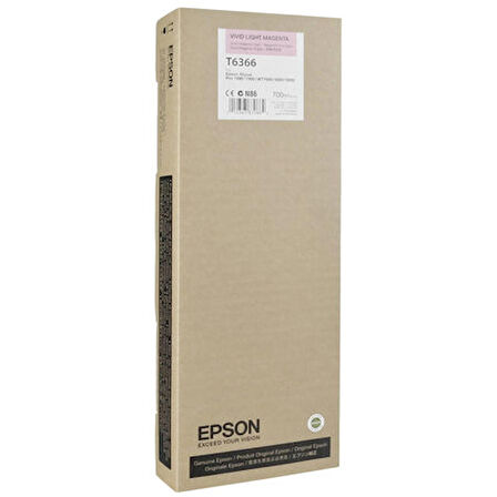 Epson T6366 C13T636600 Açık Kırmızı Kartuş