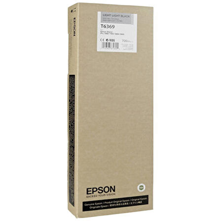Epson T6369 C13T636900 Açık Açık Siyah Kartuş