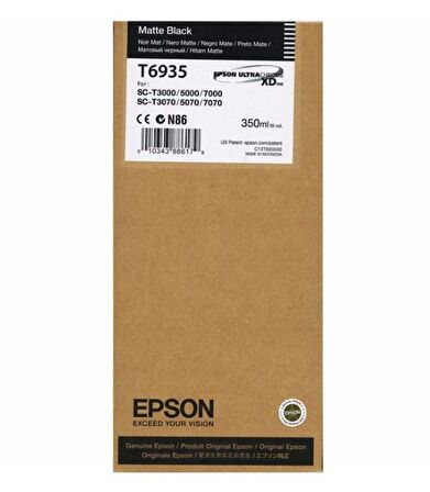 Epson T6935 Mat Siyah Kartuş Surecolor T3000 / T5000 / T7