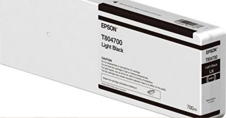 T8047 Light Black Ultrachrome Hdx/Hd 700Ml C13T804700