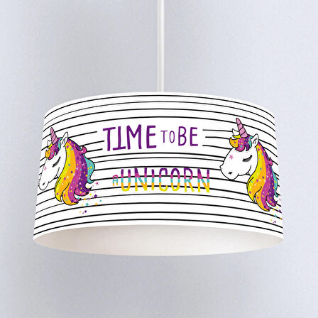 Çocuk Odası Dijital Baskılı Sarkıt Avize Model 105