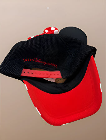 Tokyo Disney Resort Mickey Mouse Kulaklı Genç Boy Şapka Snapback Hatıra Şapka-Japonya (Orjinal)
