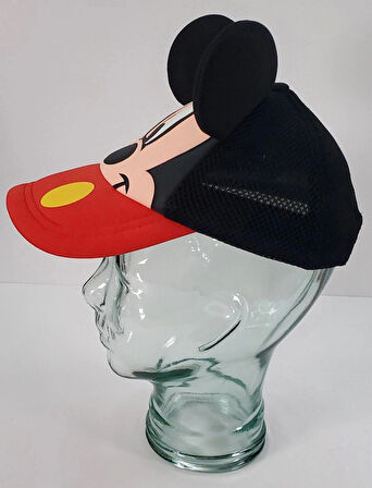 Tokyo Disney Resort Mickey Mouse Kulaklı Genç Boy Şapka Snapback Hatıra Şapka-Japonya (Orjinal)