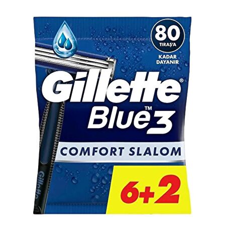 Gillette Blue 3 Slalom Poset 6+2