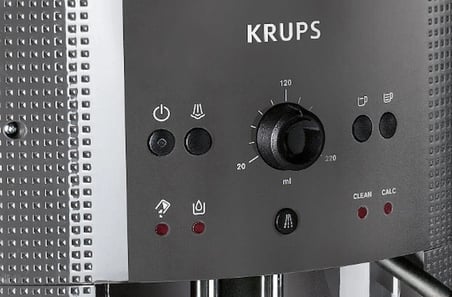 Krups Espresseria Automatic EA810B70 Tam Otomatik Espresso Makinesi - Gri (1400W, 15 Bar, 1.7 Litre)