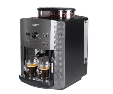 Krups Espresseria Automatic EA810B70 Tam Otomatik Espresso Makinesi - Gri (1400W, 15 Bar, 1.7 Litre)