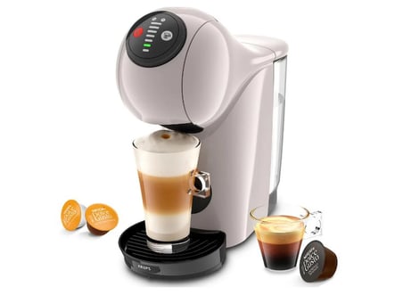 Krups Nescafe Dolce Gusto Genio S KP243AF0 Kapsüllü Kahve Makinesi - Krem (1500W, 15 Bar, XL Fonksiyonu, Sıcak & Soğuk Tarifler)