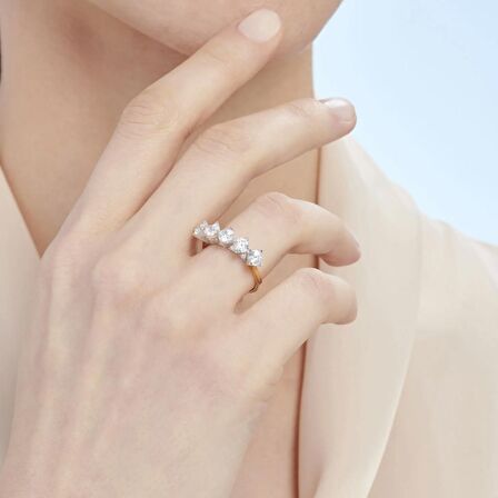 Altın Beştaş Yüzük