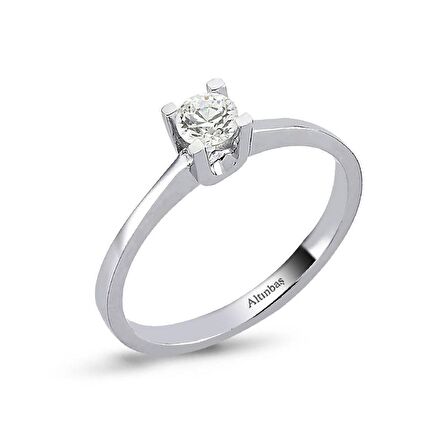 Altın Tektaş Yüzük