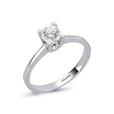 Altın Tektaş Yüzük