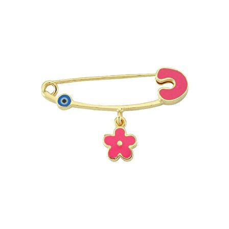 Altın Bebek Çiçek İğne