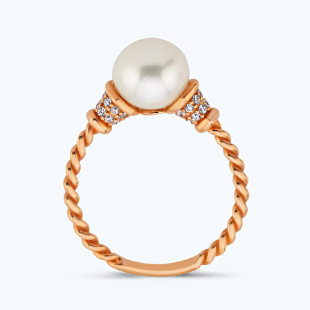 Altın İnci Yüzük