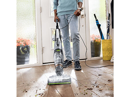 BISSELL CrossWave HydroSteam Pet Select Buharlı Kablolu Dikey Süpürme ve Silme Makinesi