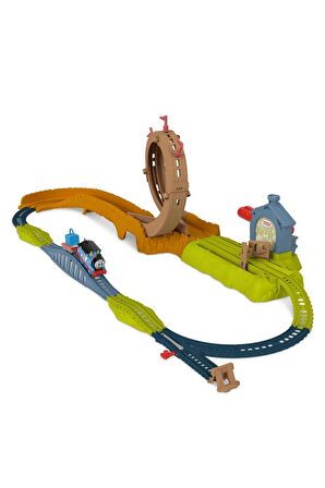 Thomas And Friends Thomas Ve Arkadaşları Çemberde Dönüş Eğlencesi Oyun Seti Orjinal Thomas Tren Seti