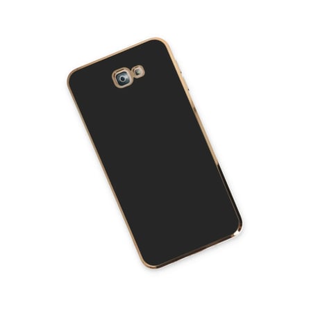 Samsung Galaxy J7 Prime Kılıf Volet Silikon - Siyah