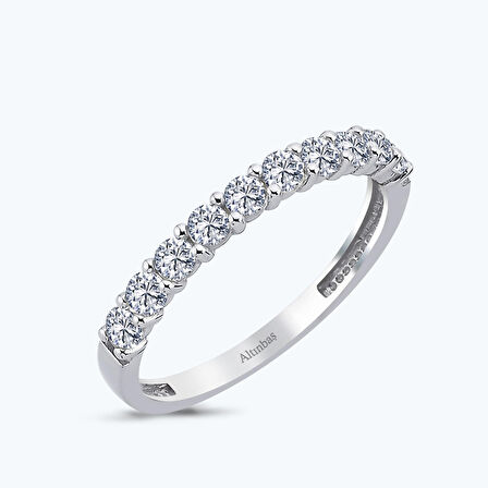 Altın Yarım Tur Yüzük