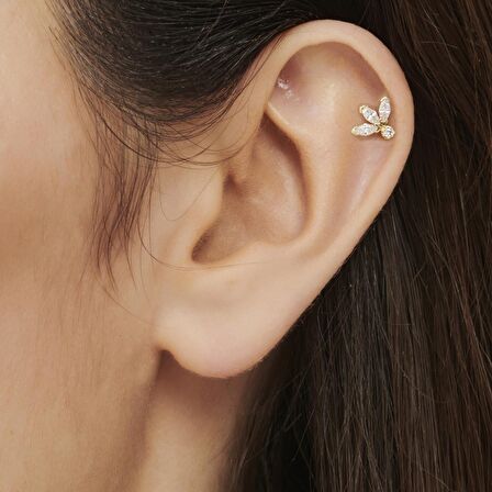 Altın Tragus Piercing
