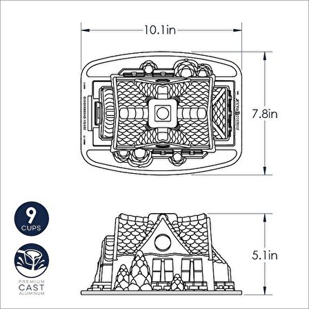Nordicware Ev Bundt Kek Kalıbı