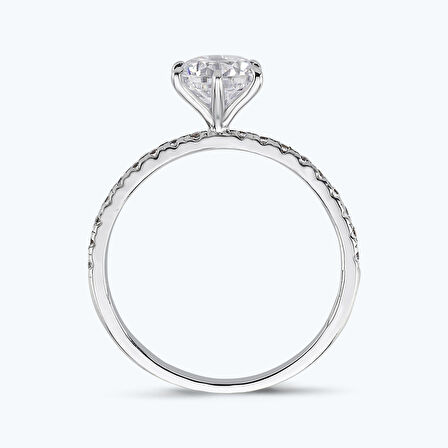 Altın Tektaş Yüzük