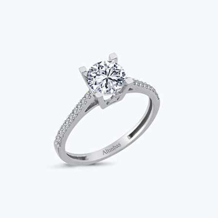 Altın Tektaş Yüzük