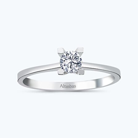 Altın Tektaş Yüzük