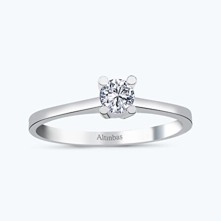 Altın Tektaş Yüzük