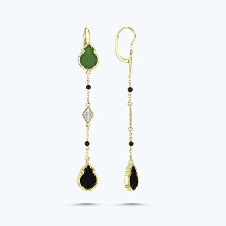 Altın Tesir Kiswa Küpe