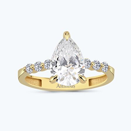 Altın Damla Yüzük