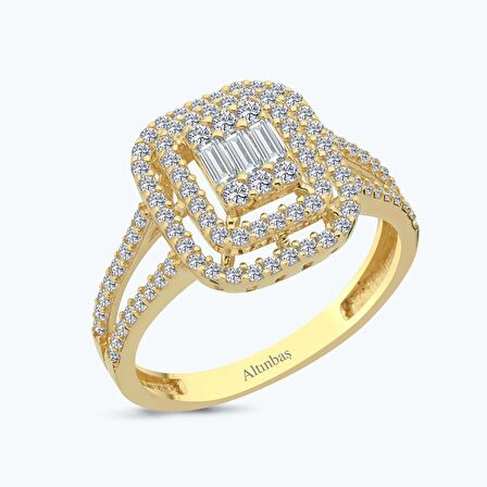 Altın Baget Yüzük