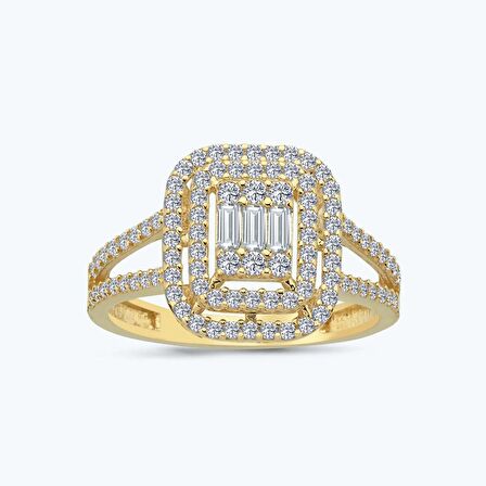 Altın Baget Yüzük