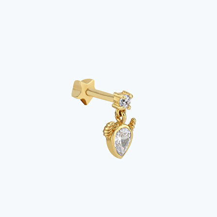 Altın Tragus Piercing