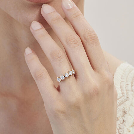 Altın Beştaş Yüzük