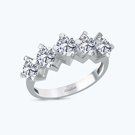 Altın Beştaş Yüzük